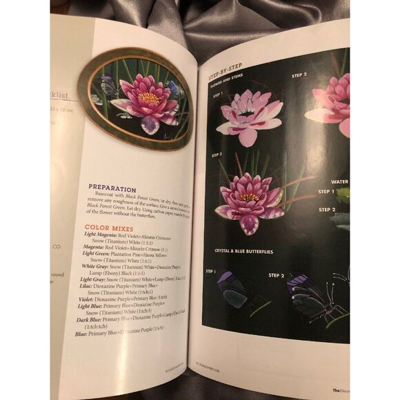 2016 The Decorative Painter Magazine Issue No 1 Broom & Birds Calla Water Lily - Picture 4 of 10